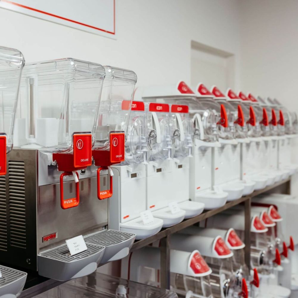 Showroom für Ugolini Maschinen